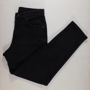 Lee Women's Black Jeans Straight Leg High Rise Size 12